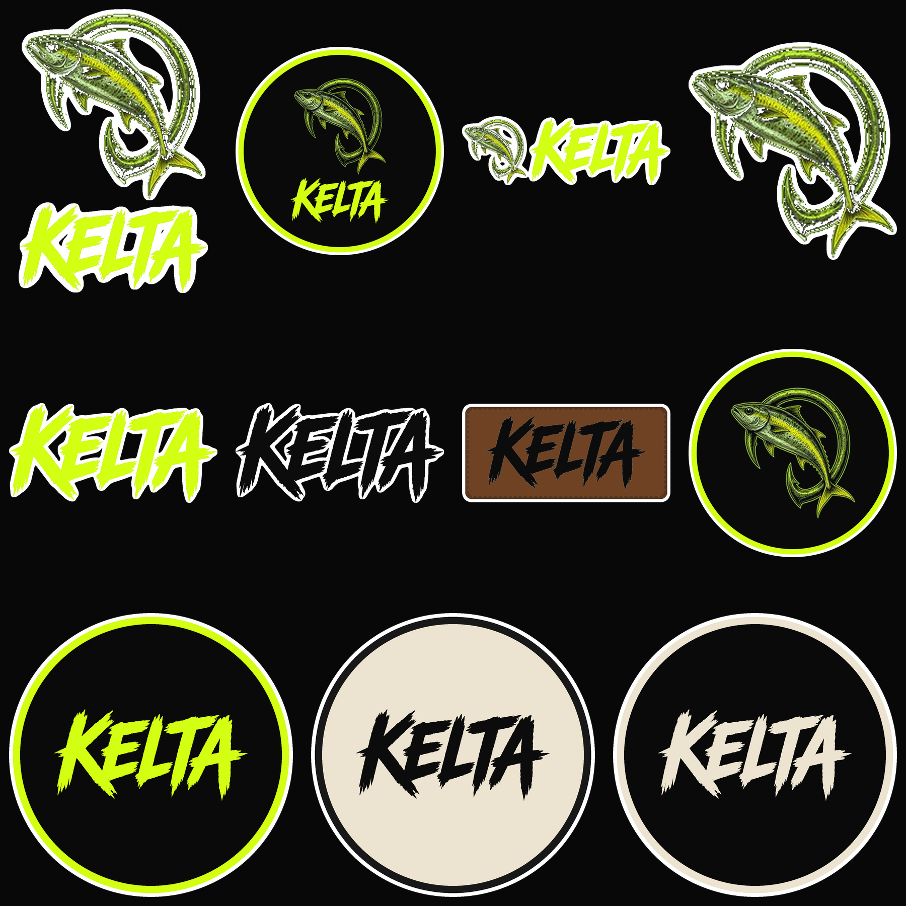 KELTA Sticker Pack